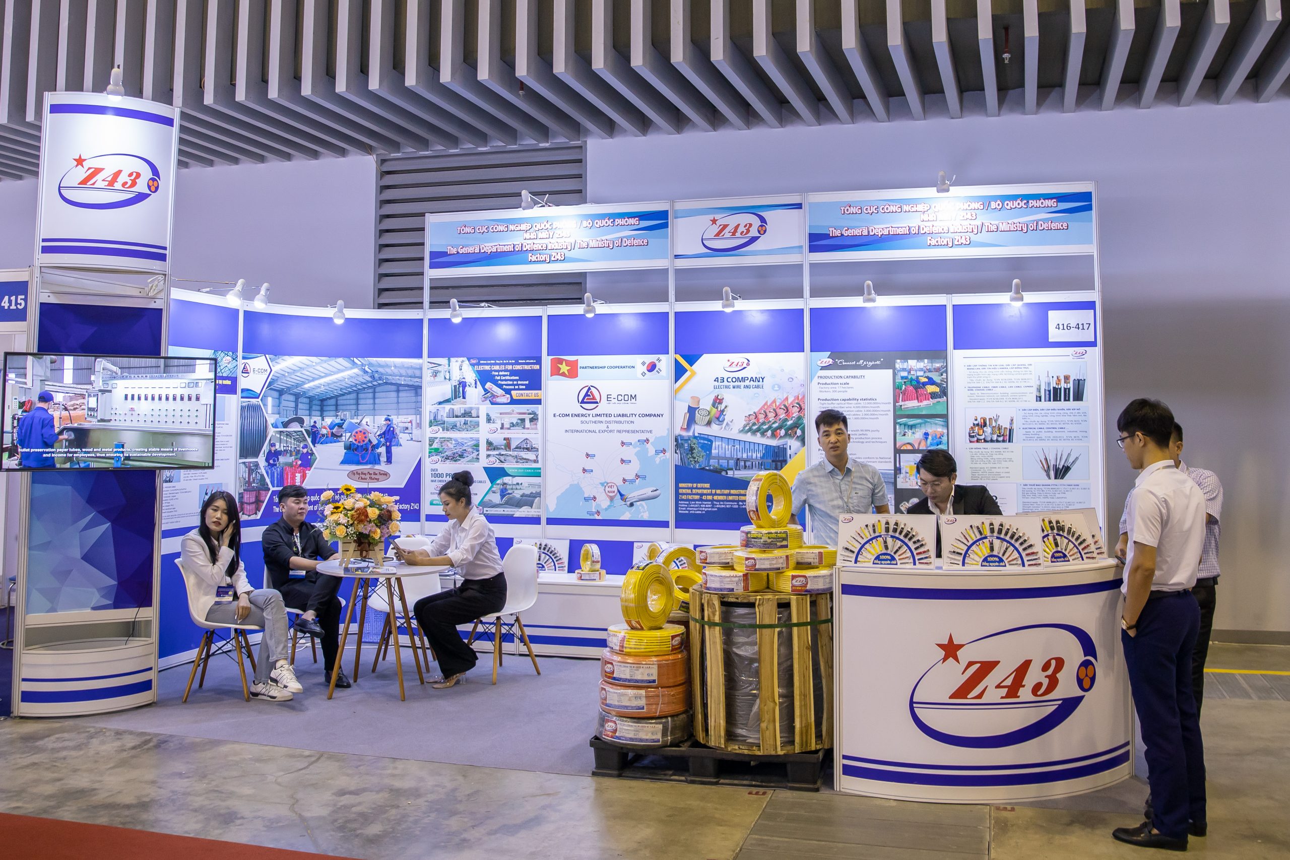 Z43 tham dự hội chợ triển lãm Kosef 2022