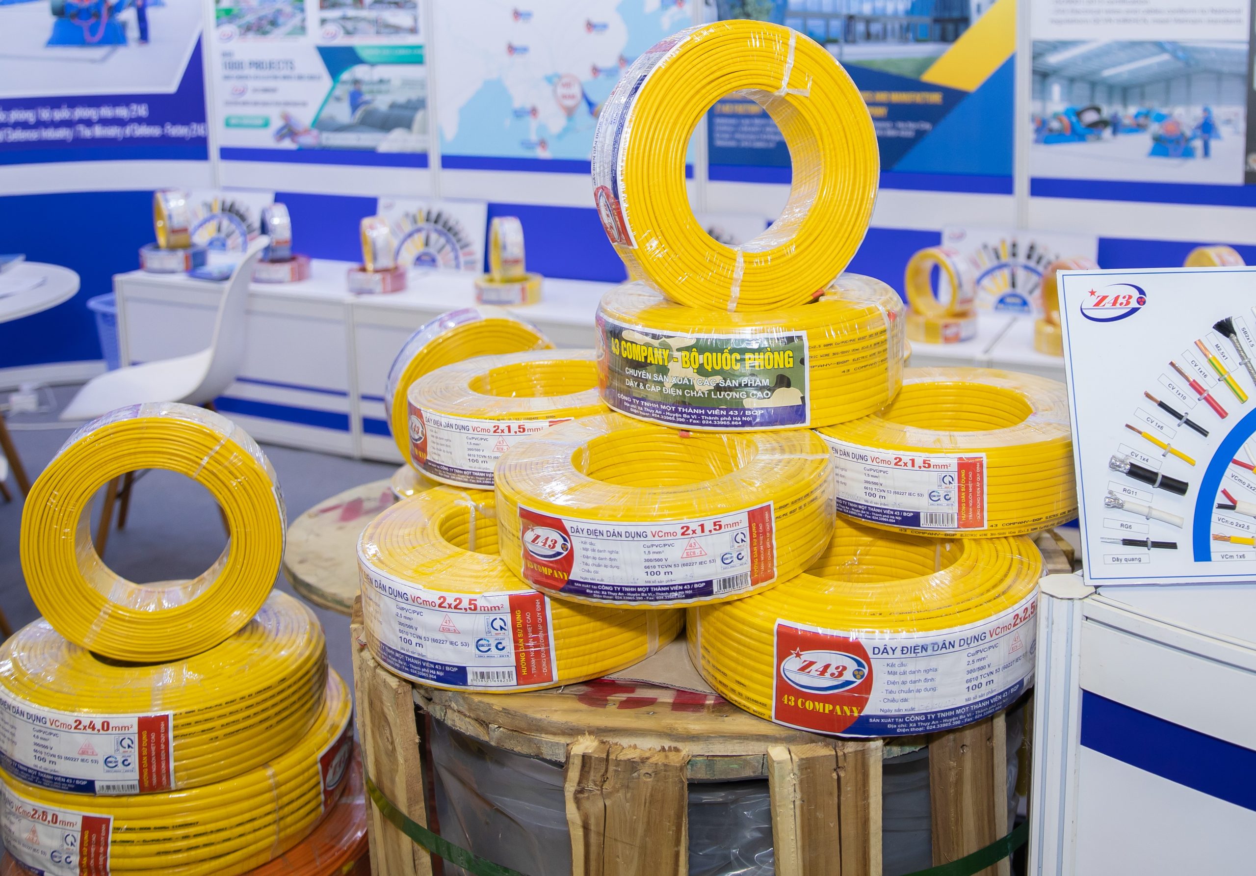 Cung cấp dây và cáp Z43 cho npp