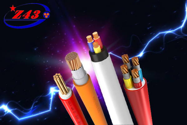 Cáp chậm cháy, chống cháy Z43