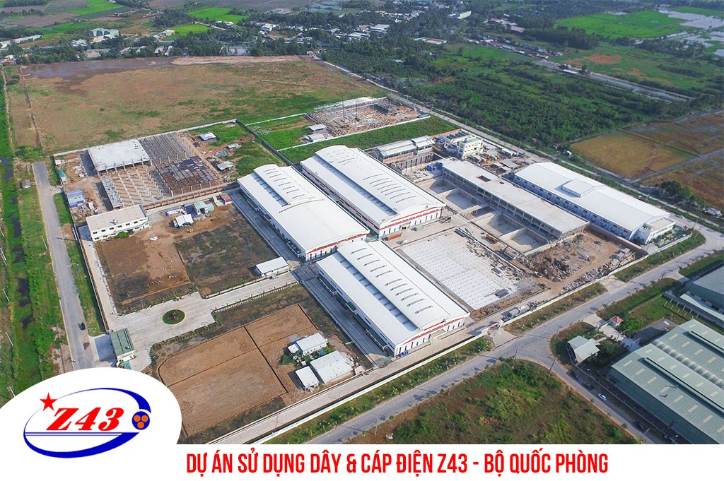 Dự án sử dụng dây và cáp Z43